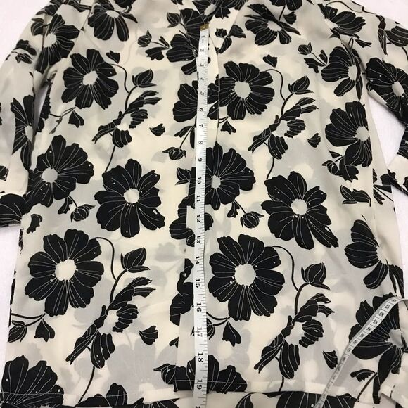 Icone Simons Floral Longsleeves Blouse Top XS - Picture 7 of 11